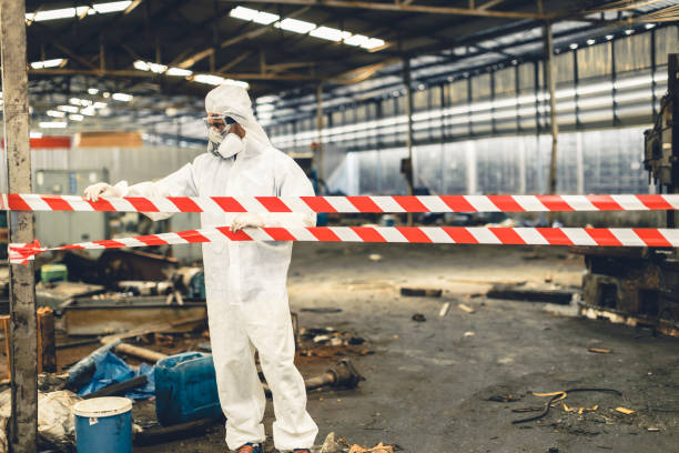 Professional Infectious Disease Decontamination technician working in Milladore, WI